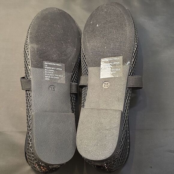 BRAND NEW MADDEN GIRL WOMENS BARELY MESH with ELASTIC STRAP FLATS - Picture 14 of 16